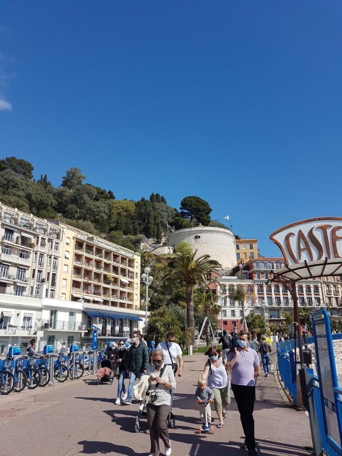Nice Large 2Br Sunny 20 Meter Terrace Parking Beach Shops מראה חיצוני תמונה