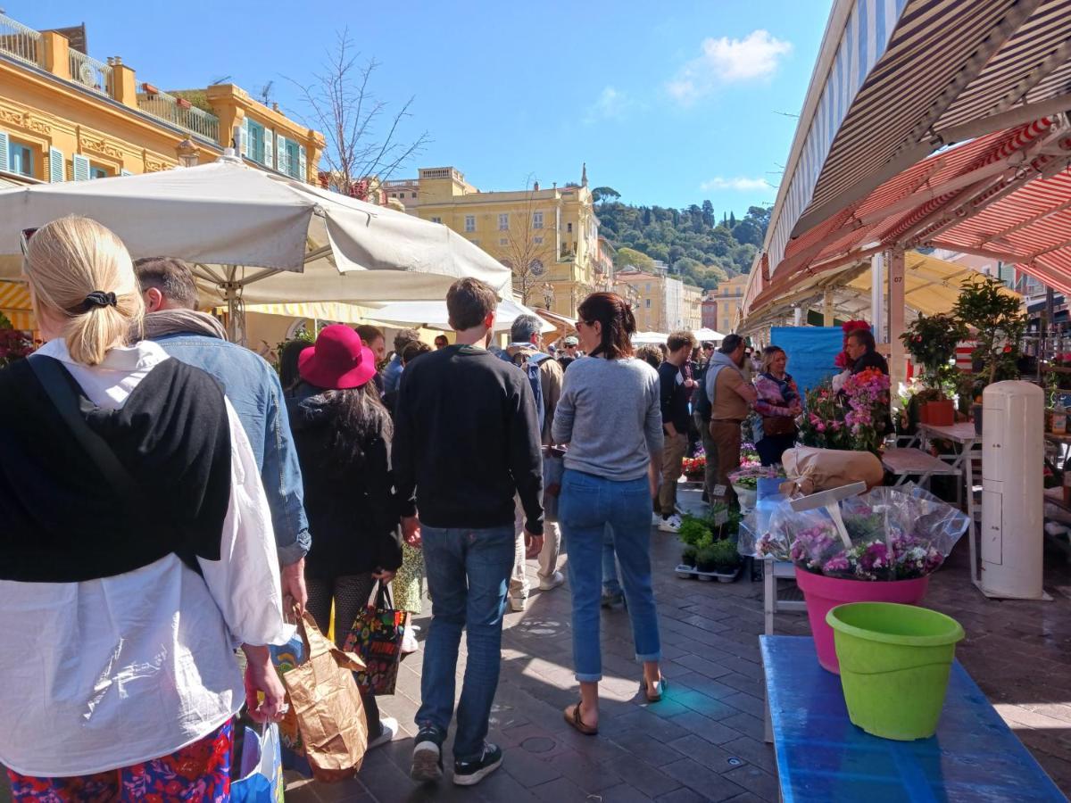 Nice Large 2Br Sunny 20 Meter Terrace Parking Beach Shops מראה חיצוני תמונה